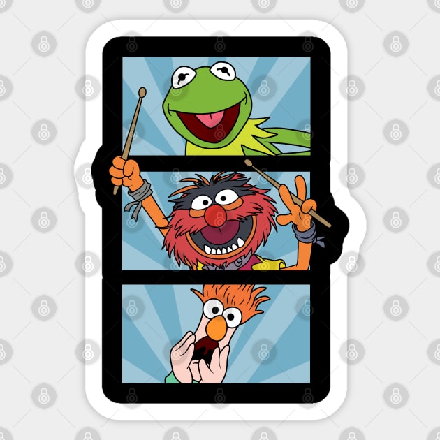 The Muppet Show Sticker by valentinahramov